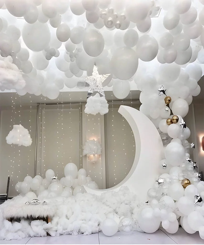 Top 30 Balloon Decorating Ideas 11 Balloon Clouds