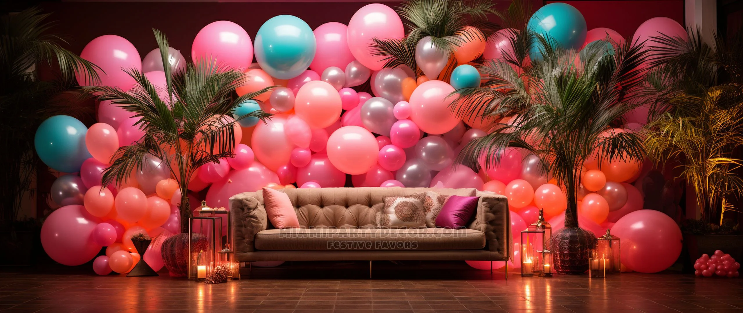 blog post miami vice party decorations miami party decor 3 h
