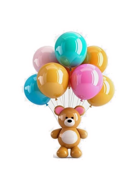 Teddy Bear Balloon Decorations