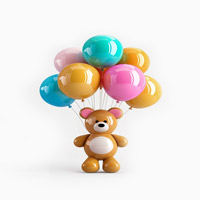 Teddy Bear Balloon Decorations