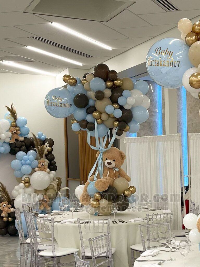 Complete Teddy Bear Party Room Setup