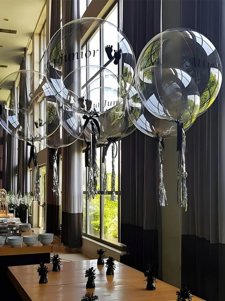 Order Clear Balloon Decor