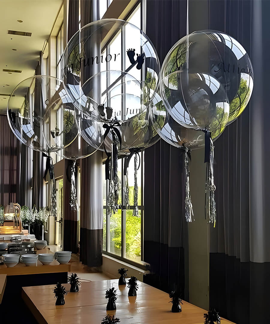 Order Clear Balloon Decor