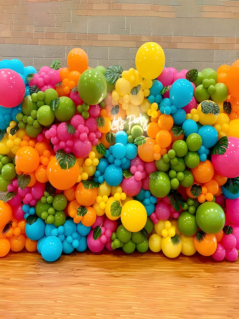 Order Colorful Balloon Wall