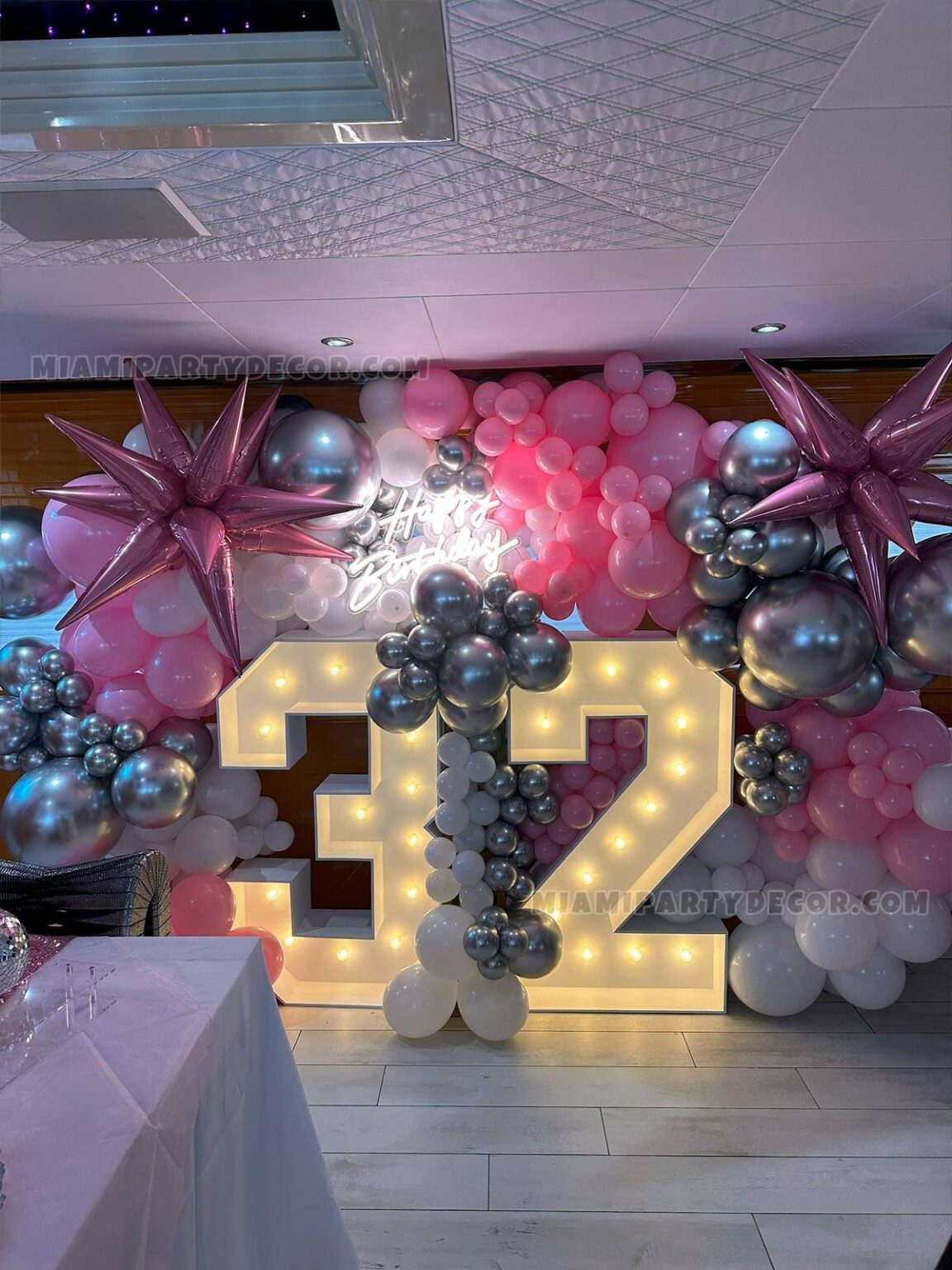 Light-up Birthday Number Display