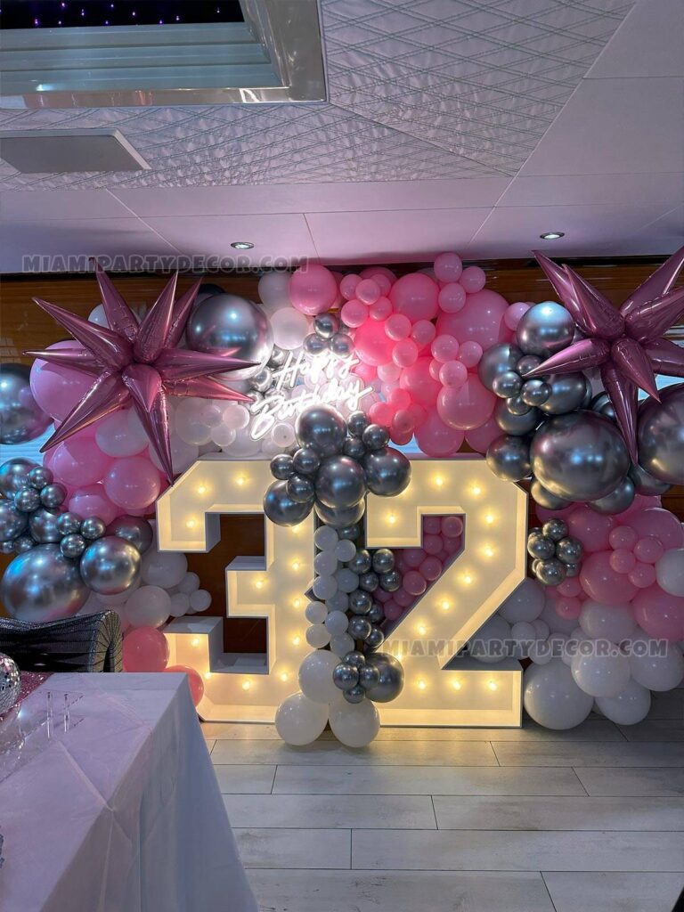 Light-up Birthday Number Display