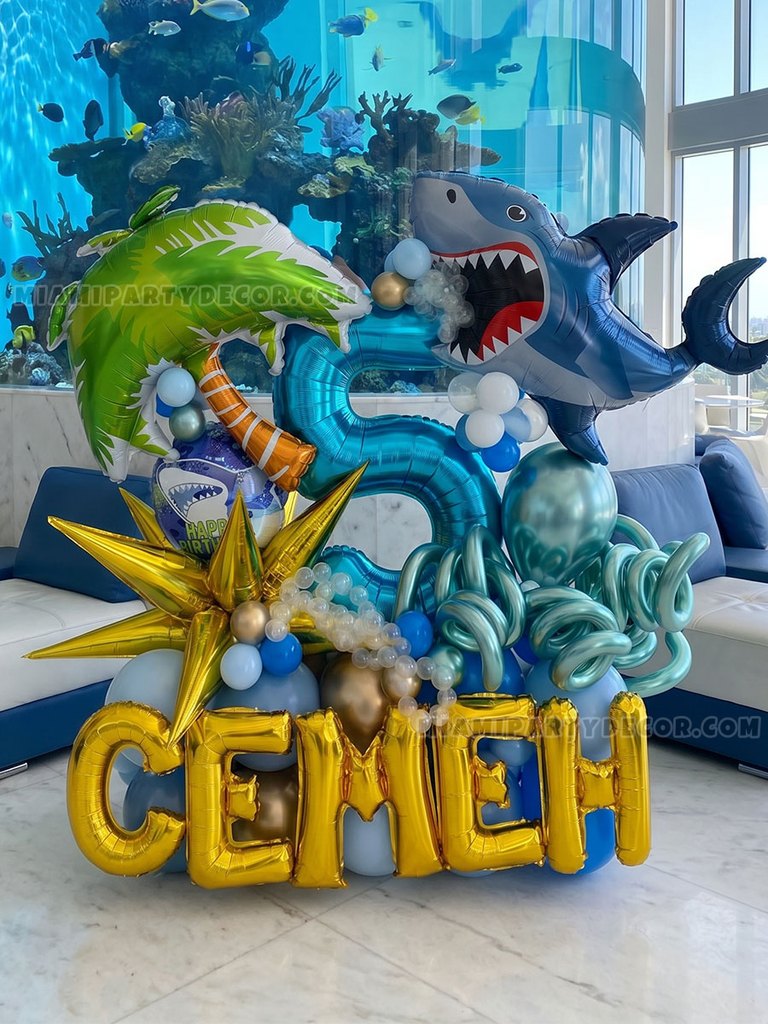 Ocean Shark Number Five Sculpture