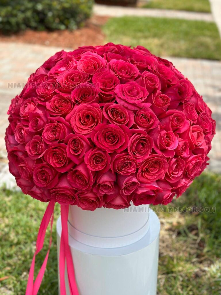 product 200 roses bouquet miami party decor 2 v