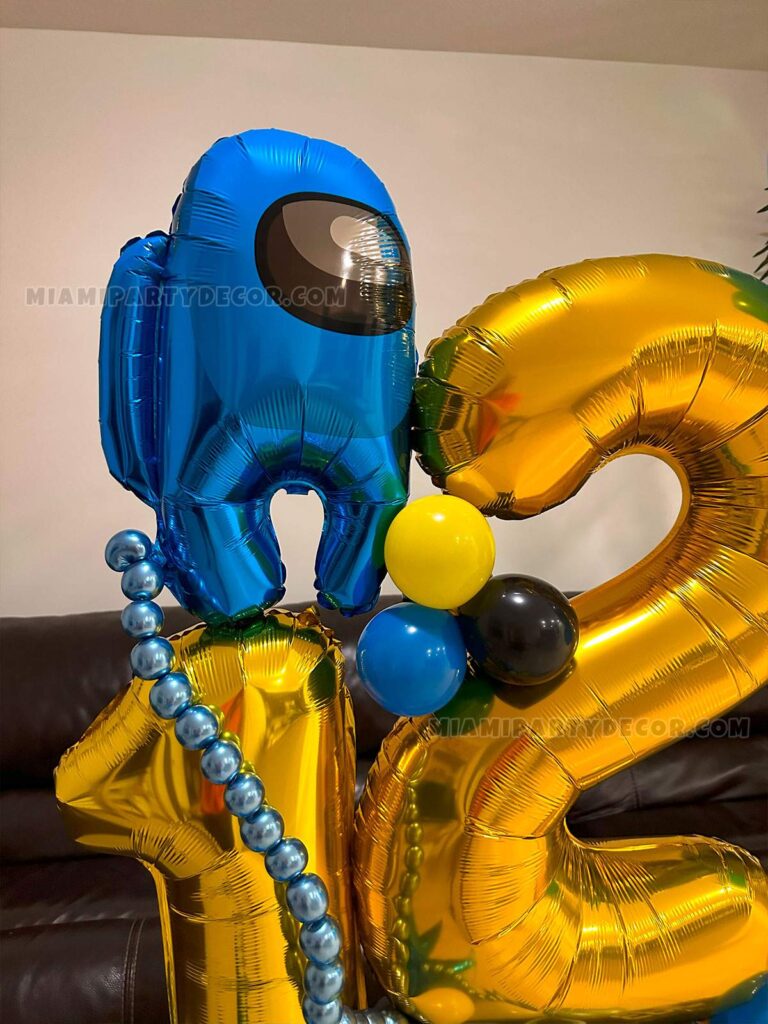 product among us astronaut balloon sculpture miami party decor 2 v