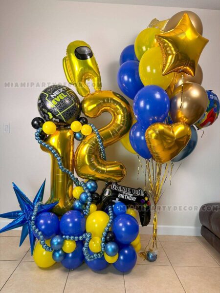 Among Us Balloons Sculpture