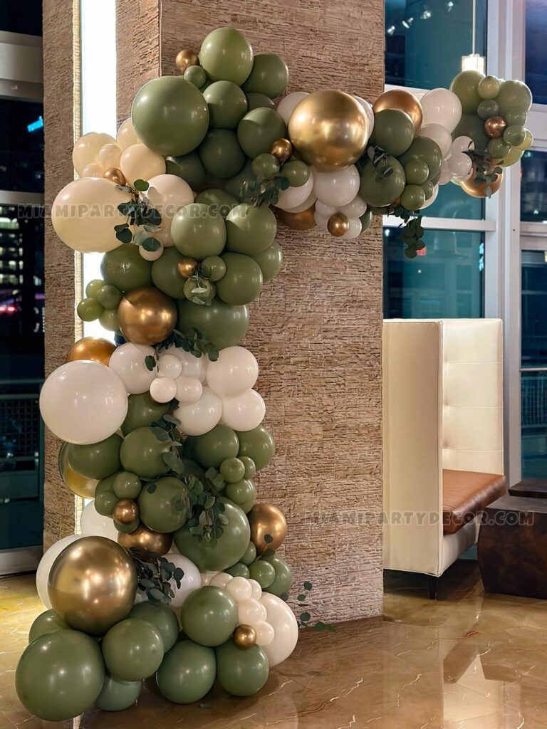 product balloons garland showcase miami party decor 3 v