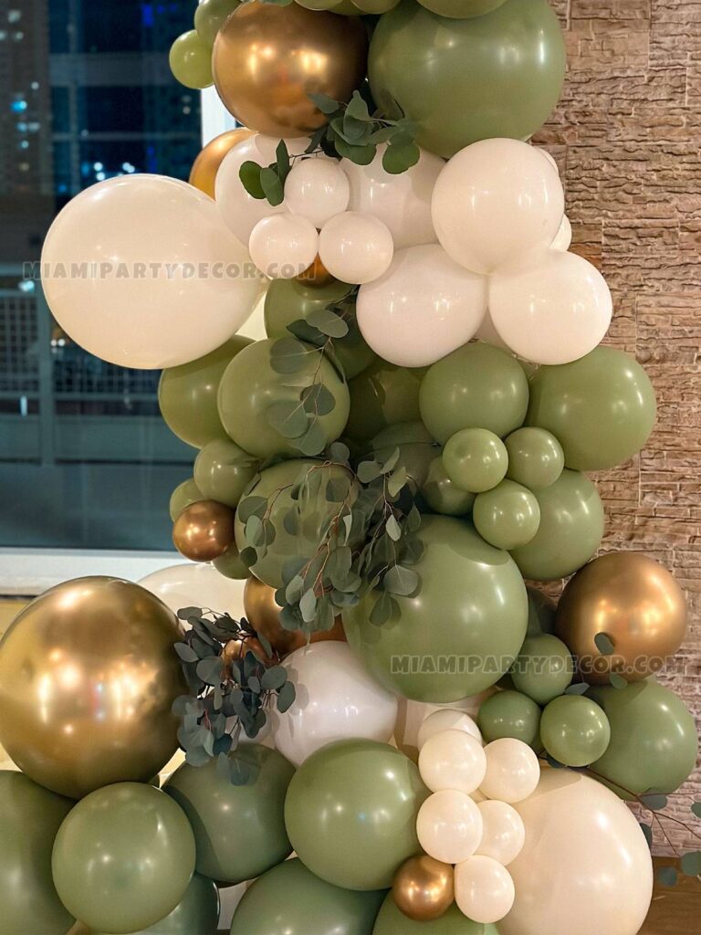 product balloons garland showcase miami party decor 4 v