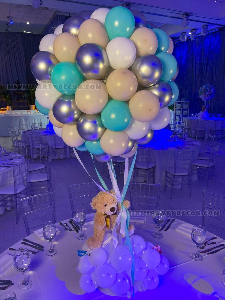 product balloons teddy bear centerpiece miami party decor 3 v