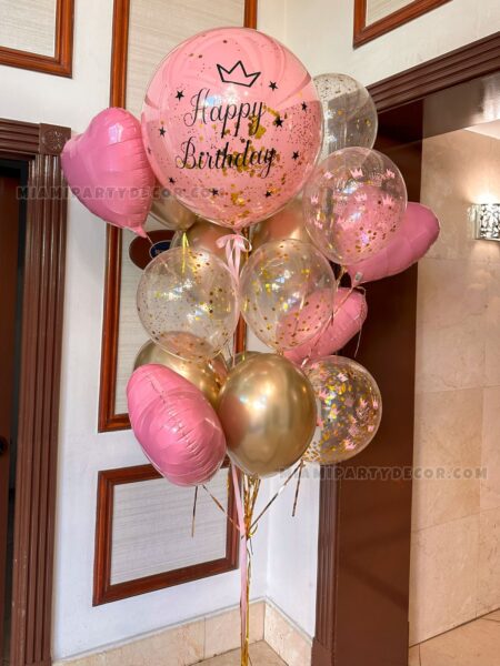 Barbie Balloons Bouquet - birthday gift