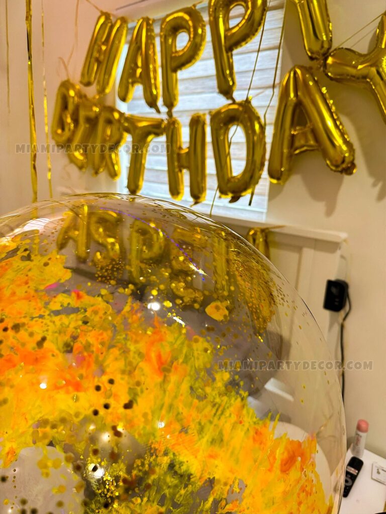 Bespoke Birthday Room Decoration - Image 4