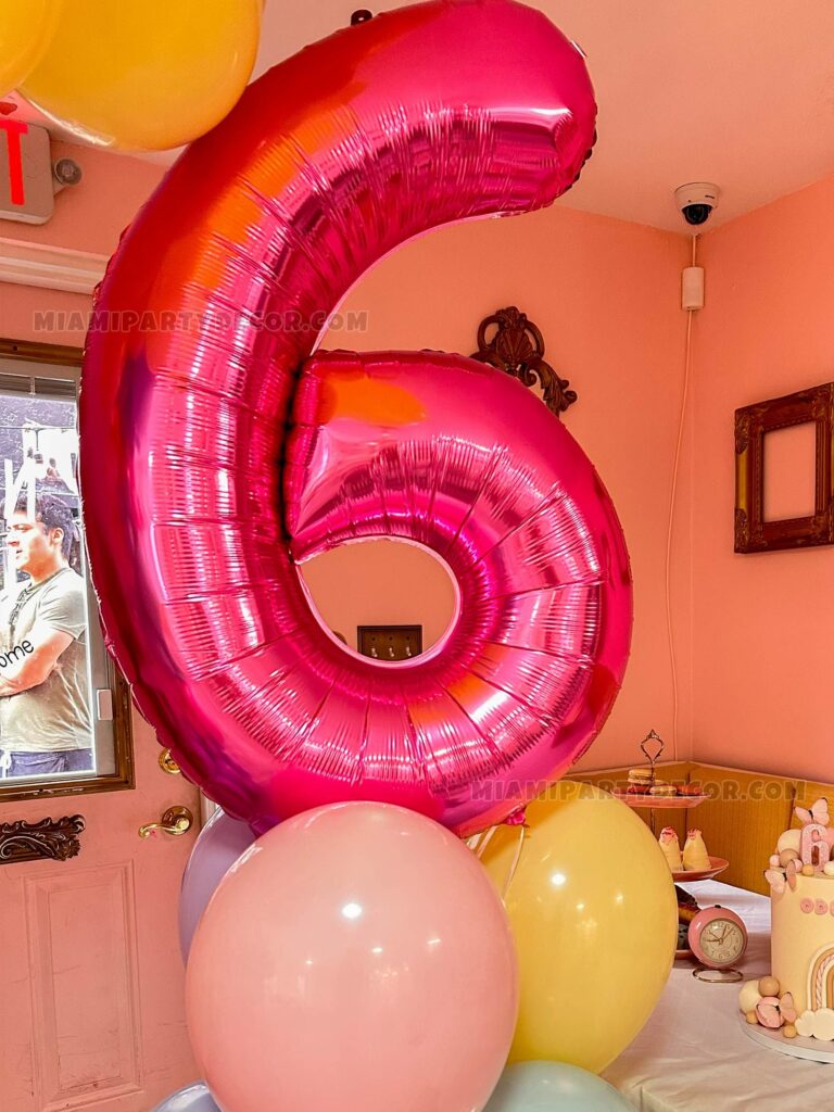 Baby Birthday Balloon Arch - Image 2