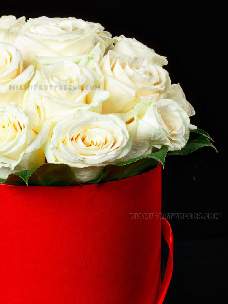 Hat Box of Roses - Image 2