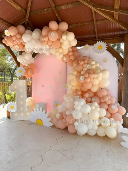 product_daisy-theme-party-backdrop_miami-party-decor_1_v daisy theme party