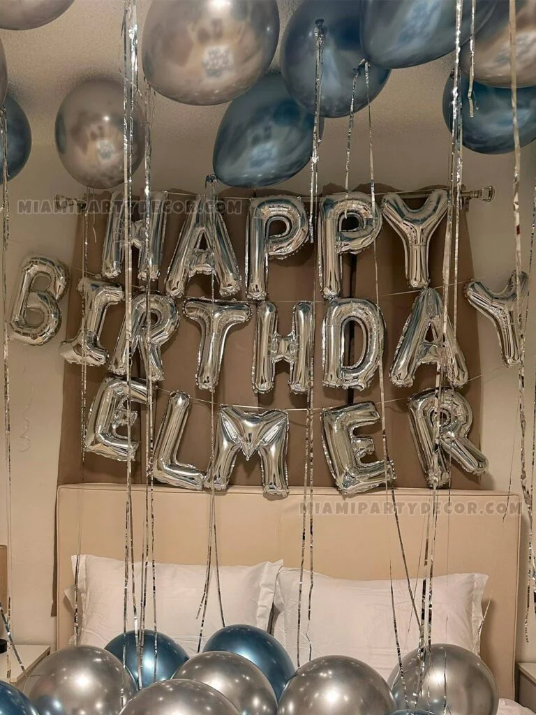 Happy Birthday Balloons Room Decor - Image 2