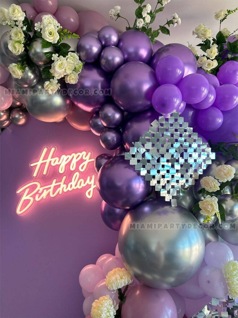 product happy birthday shimmer backdrop miami party decor 6 v