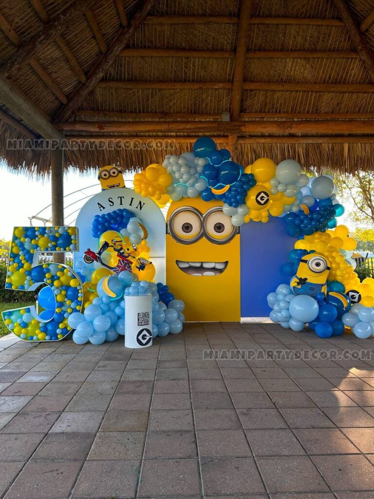 product joyful minion birthday decorations miami party decor 2 v