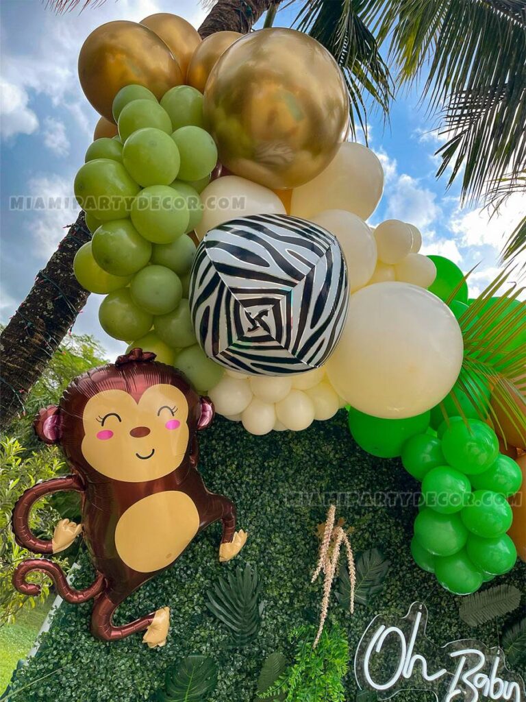 product jungle safari party backdrop miami party decor 6 v