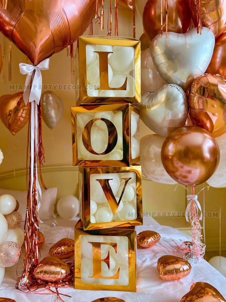 product love in the air romantic balloon decor set for any room miami party decor 2 v