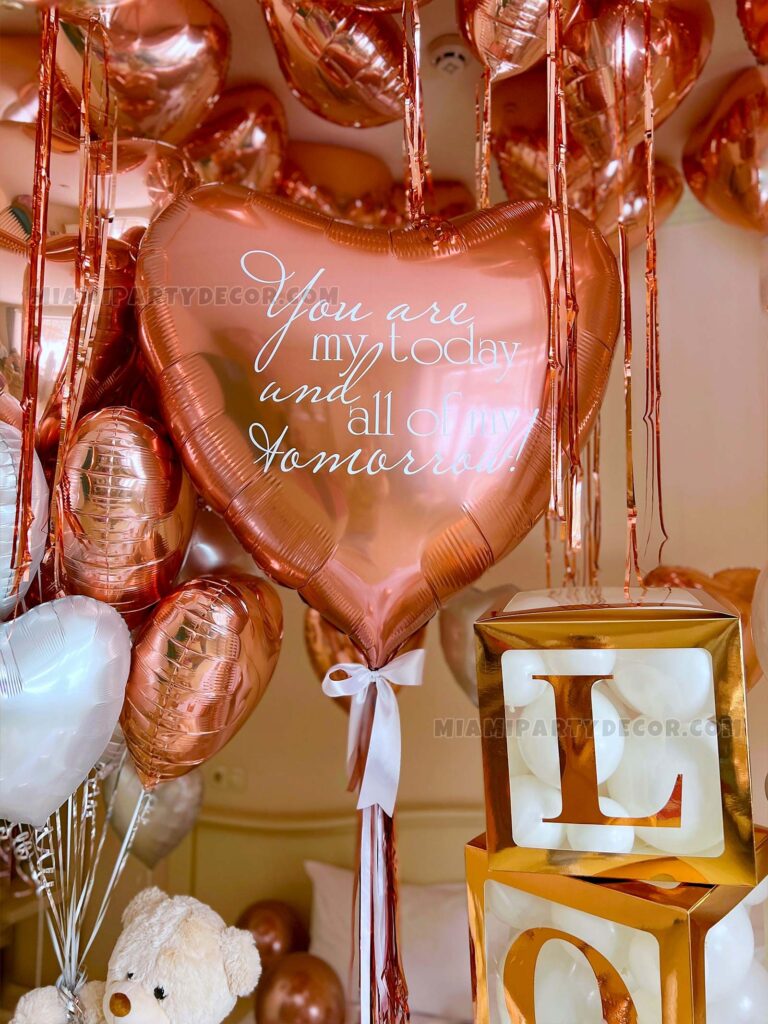 product love in the air romantic balloon decor set for any room miami party decor 3 v