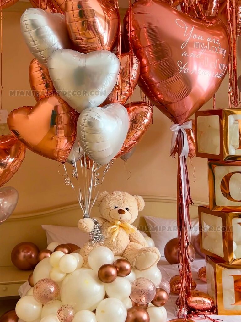 product love in the air romantic balloon decor set for any room miami party decor 6 v