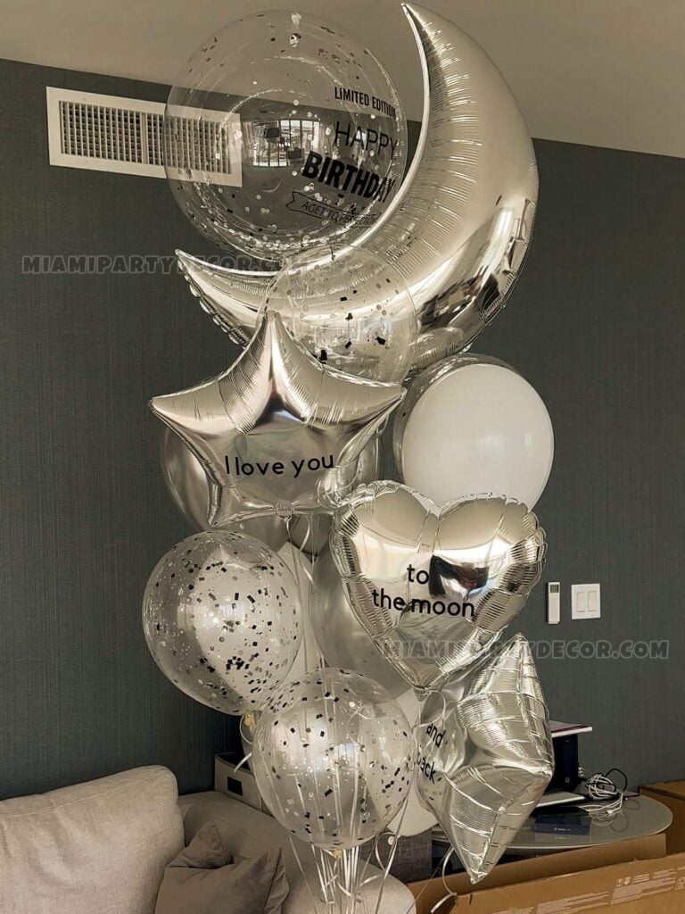 product majestic silver float fest birthday room decor miami party decor 4 v