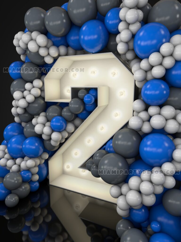 product marquee number 2 miami party decor r v