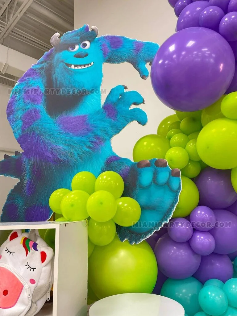 Monster Inc Happy Birthday Backdrop - Image 4