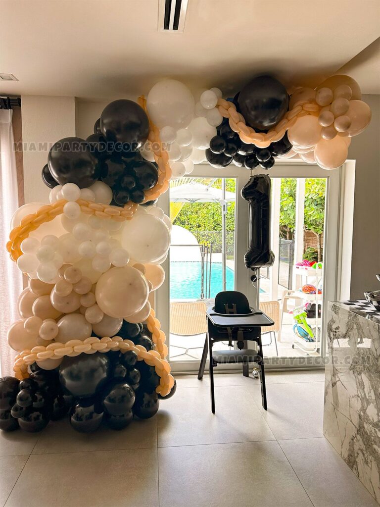 product one balloons wall miami party decor 4 v