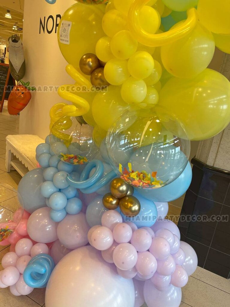 product organic balloon garland miami party decor 3 v