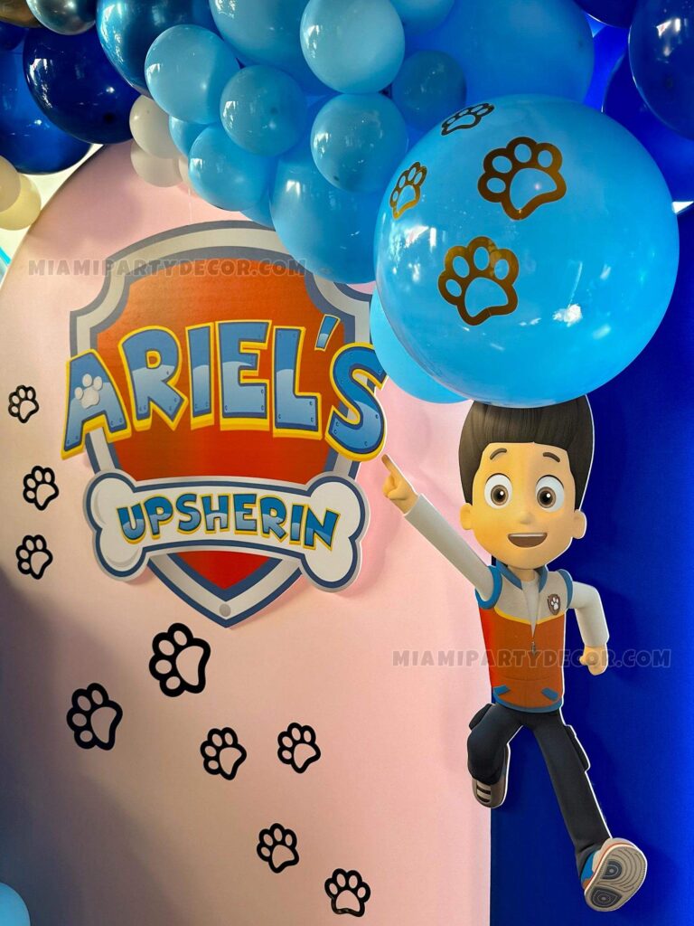 product paw patrol party space backdrop miami party decor 6 v