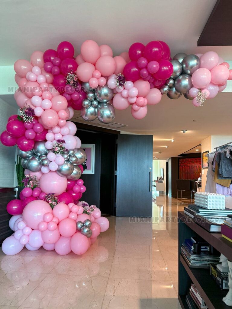 Pink Balloon Arch - Image 5