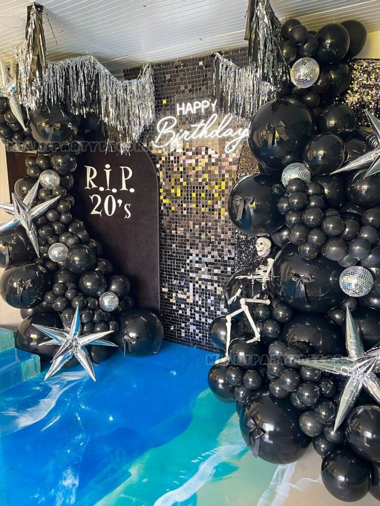 product rip shimmer wall backdrop miami party decor 5 v