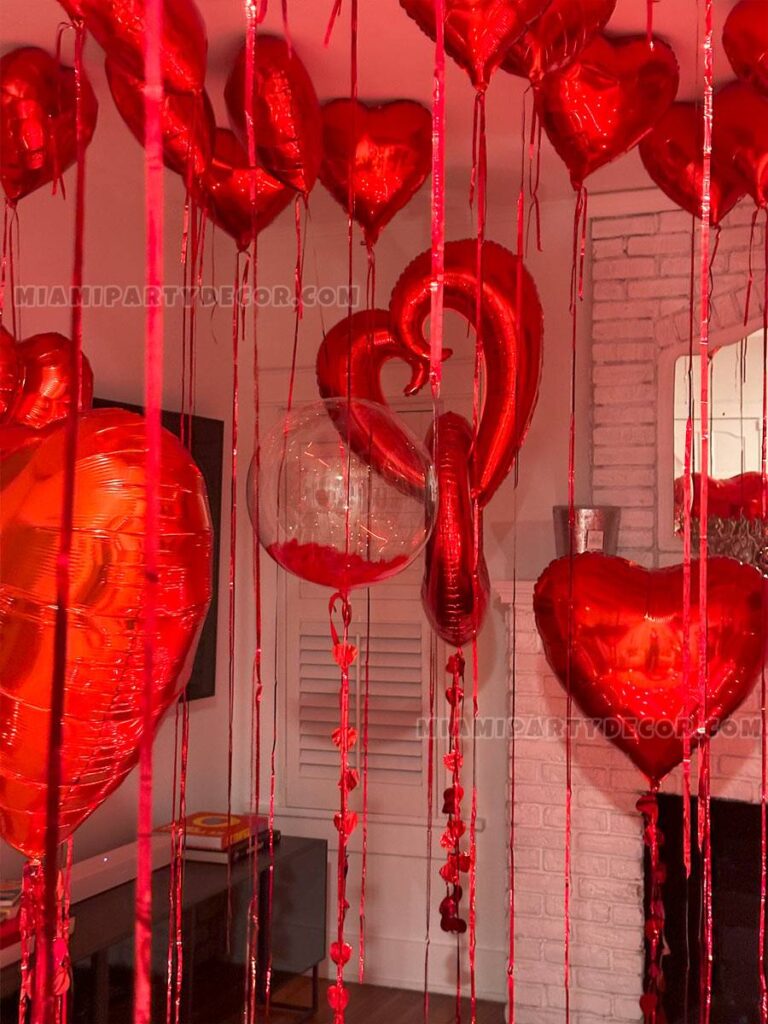 product romantic decoration on anniversary miami party decor 2 v