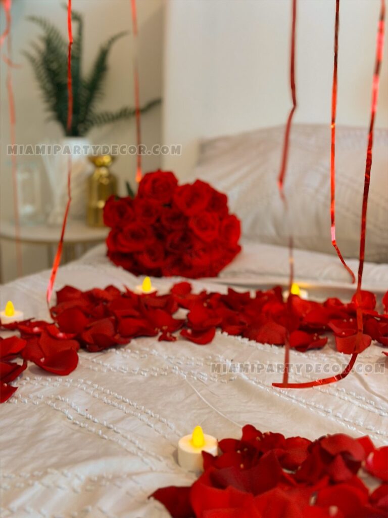 product romantic hotel room decoration miami party decor 3 v