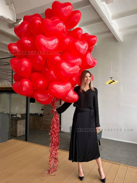 Valentine Balloon Bouquet