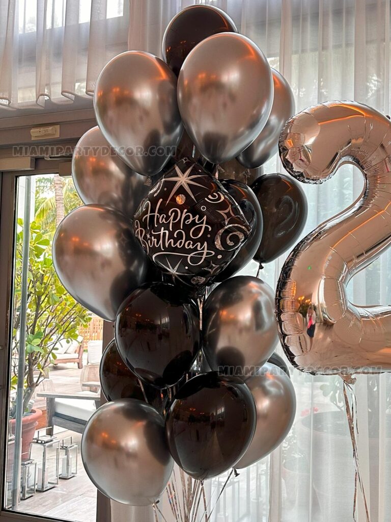 Silver Helium Balloons - Image 2