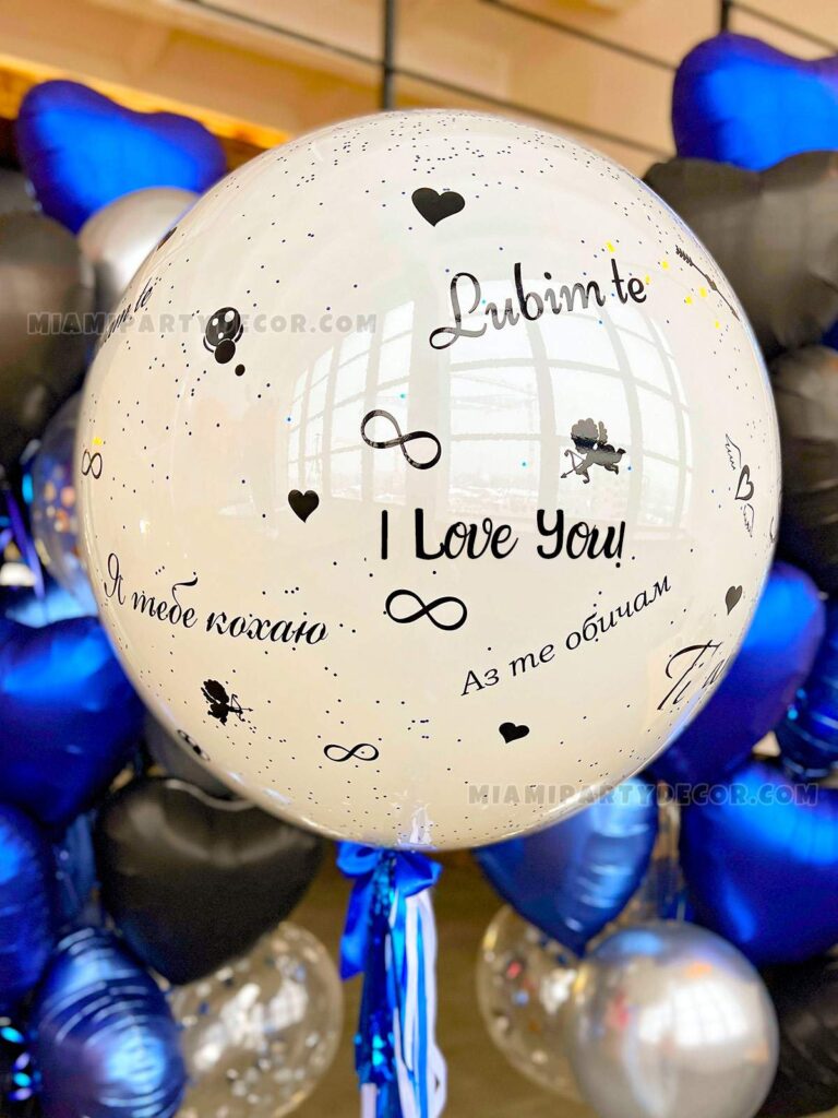 product skyward soiree helium balloons set miami party decor 2 v