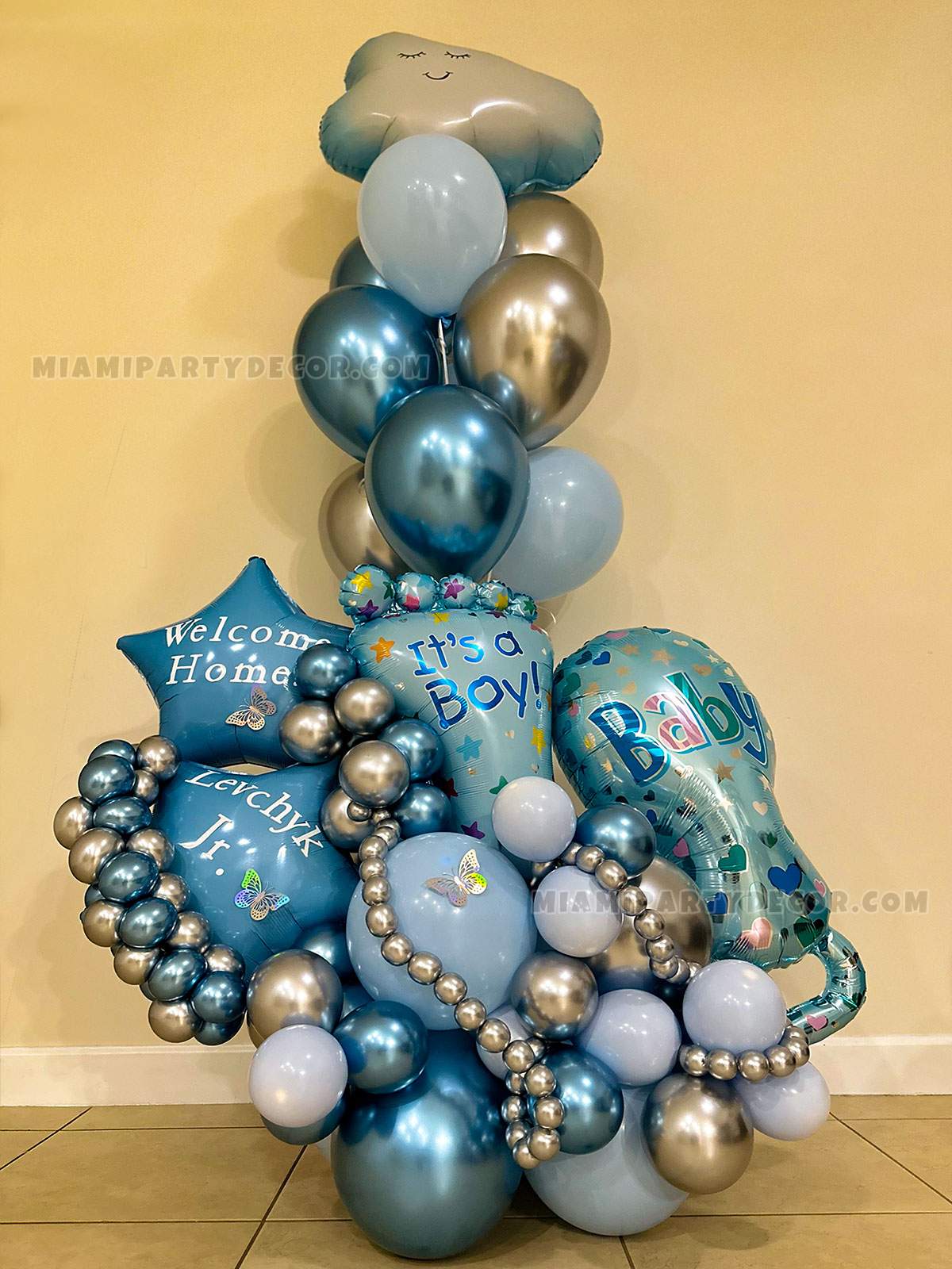 Welcome Home Balloons - Miami Party Decor - Party Decorations & Event ...