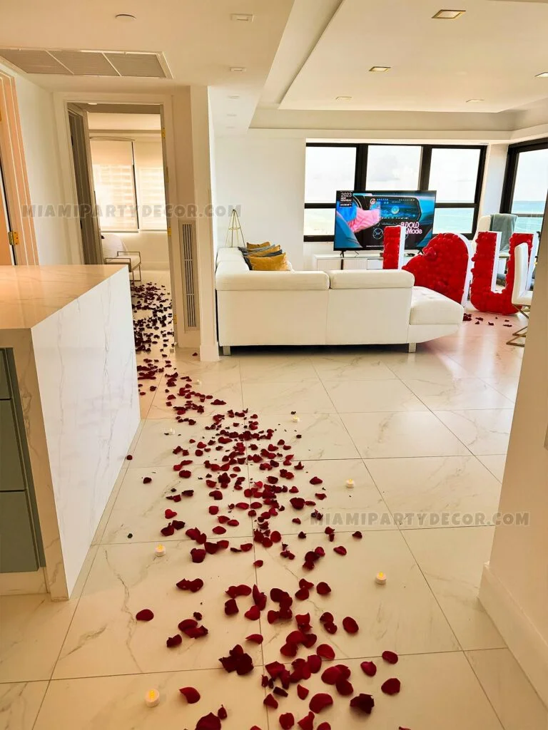 Happy Birthday Romantic Room Decoration - Image 5