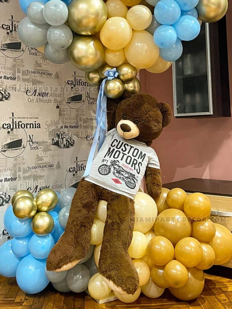 Teddy Bear Balloon Centerpiece - Image 2