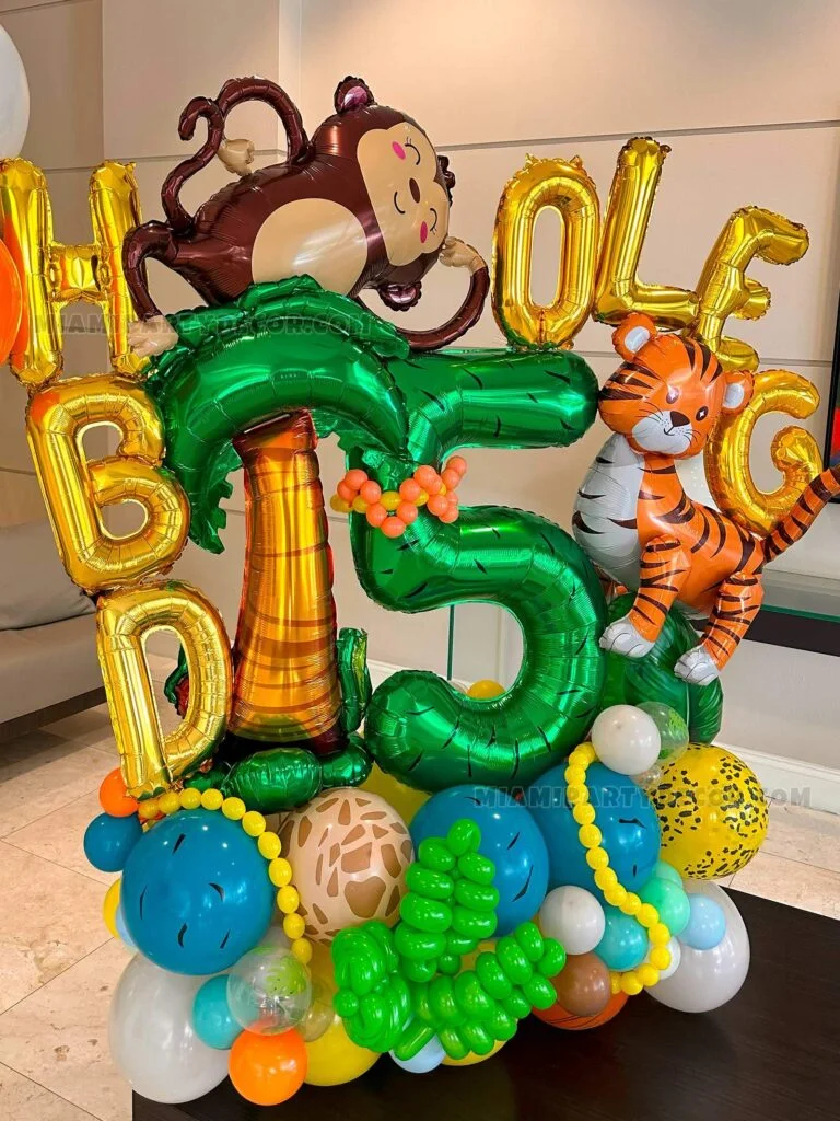 Tropical Birthday - Balloon Sculpture - Image 2