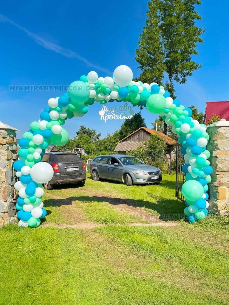 product welcome arch miami party decor 5 v