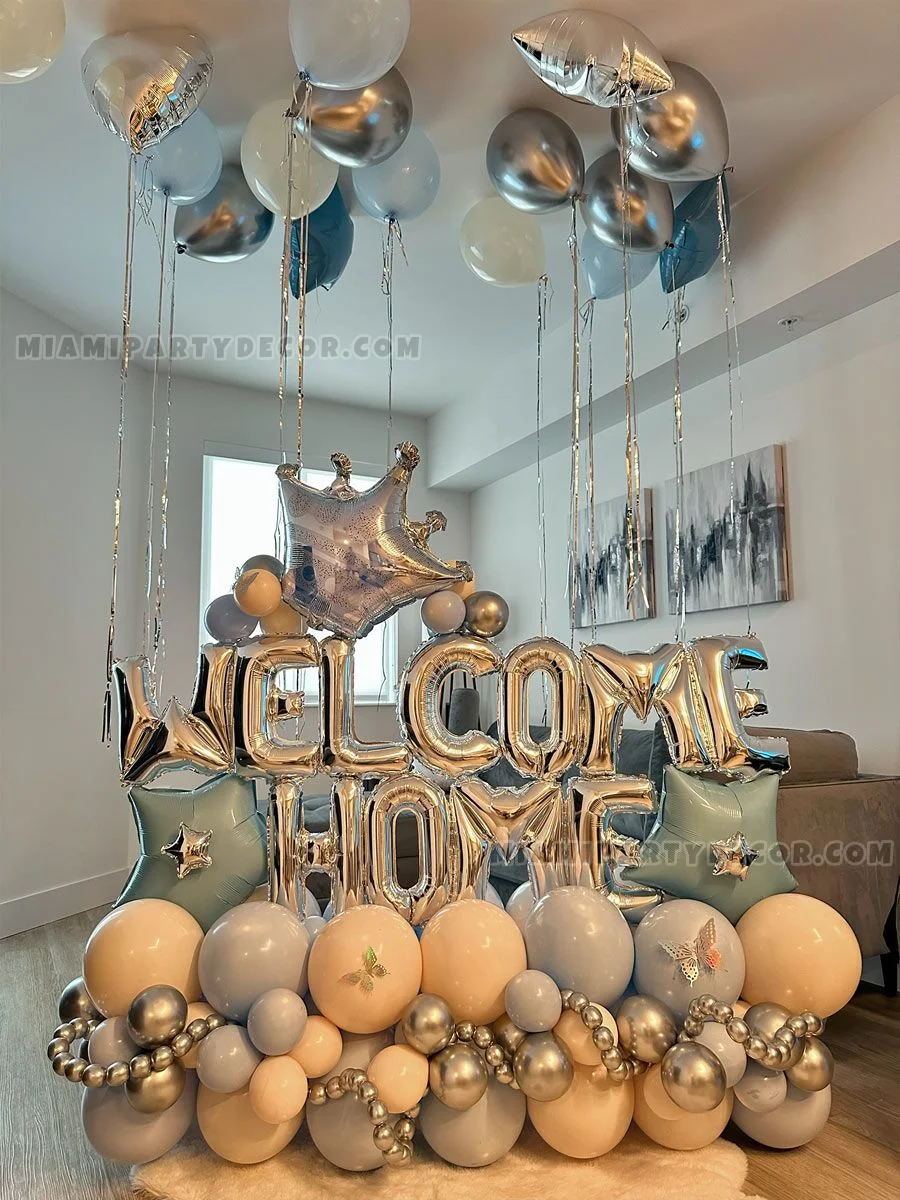 Welcome Home Balloons Arrangement