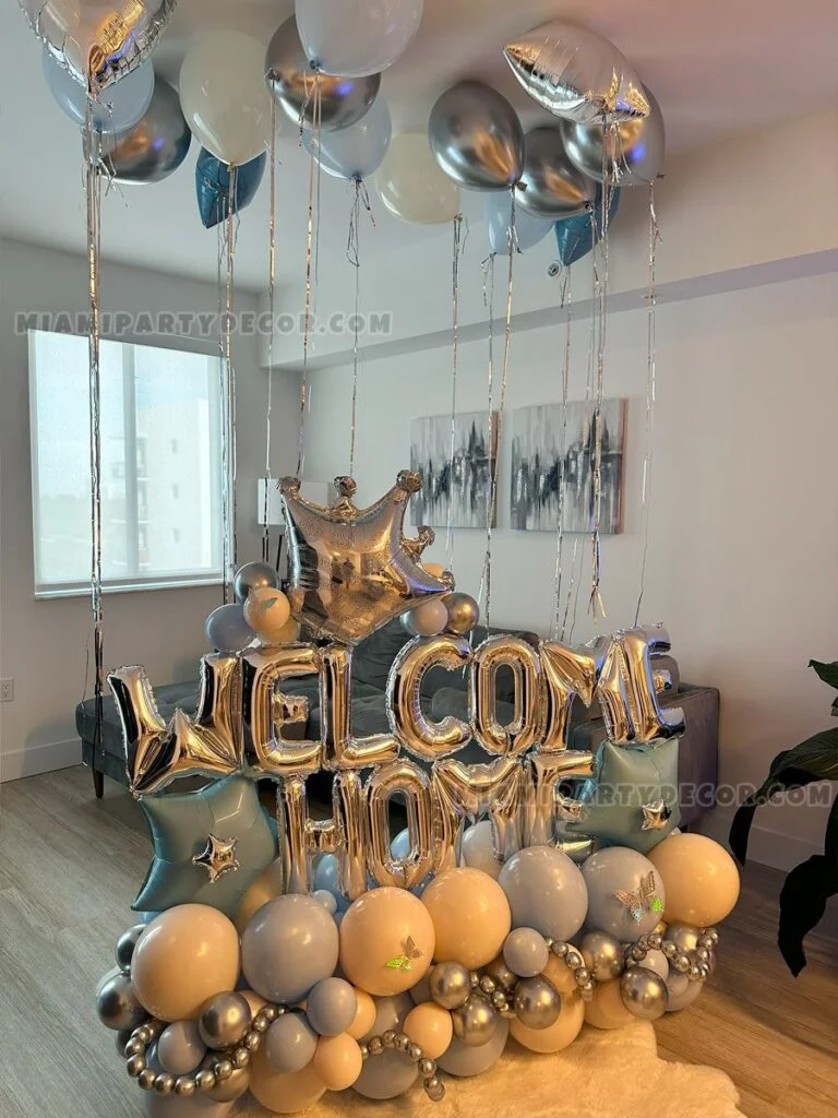 Welcome Home Balloons Arrangement - Image 3