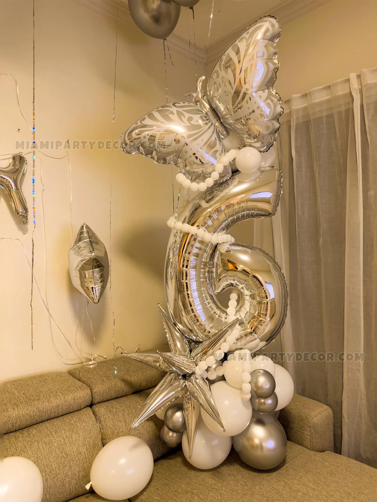 Miami Balloon Decor for Birthday - Image 4
